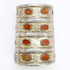 Arm Cuff, Turcoman, Silver 10 x 7 cm - The Nomads Tent